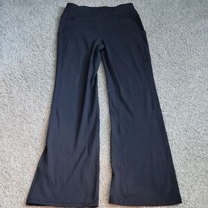 Elle Black Wide Leg Pants Tailored Elegance